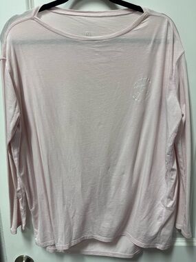 lululemon athletica Light Pink Long Sleeve Tee